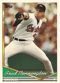 1994 Topps Brad Pennington # 271 Baltimore Orioles