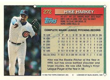 将图片加载到图库查看器，1994 Topps Mike Harkey # 272 Chicago Cubs
