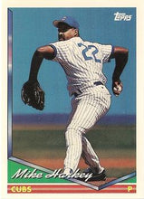 将图片加载到图库查看器，1994 Topps Mike Harkey # 272 Chicago Cubs
