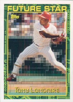 1994 Topps Tony Longmire FS, RC # 28 Philadelphia Phillies