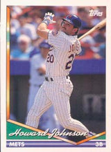 将图片加载到图库查看器，1994 Topps Howard Johnson # 302 New York Mets
