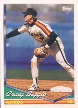 1994 Topps Craig Biggio # 305 Houston Astros