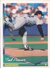 将图片加载到图库查看器，1994 Topps Ted Power # 319 Seattle Mariners
