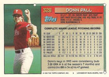 将图片加载到图库查看器，1994 Topps Donn Pall # 328 Philadelphia Phillies
