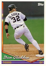 将图片加载到图库查看器，1994 Topps Dan Gladden # 342 Detroit Tigers
