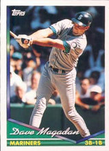 Load image into Gallery viewer, 1994 Topps Dave Magadan # 347 Seattle Mariners
