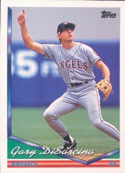 1994 Topps Gary DiSarcina # 351 California Angels