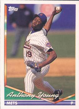 1994 Topps Anthony Young # 359 New York Mets
