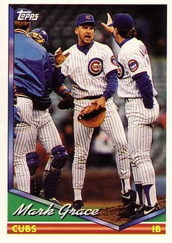 1994 Topps Mark Grace # 360 Chicago Cubs