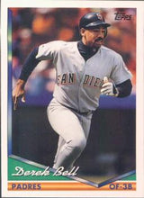 将图片加载到图库查看器，1994 Topps Derek Bell # 364 San Diego Padres
