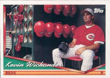 将图片加载到图库查看器，1994 Topps Kevin Wickander # 41 Cincinnati Reds
