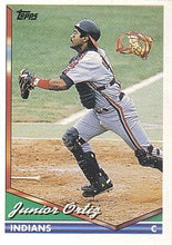 Load image into Gallery viewer, 1994 Topps Junior Ortiz # 423 Cleveland Indians

