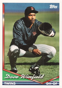 1994 Topps Dave Winfield # 430 Minnesota Twins