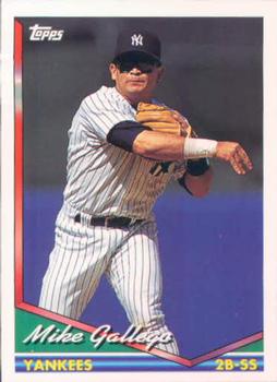 1994 Topps Mike Gallego # 432 New York Yankees