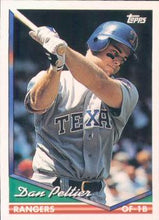 将图片加载到图库查看器，1994 Topps Dan Peltier # 441 Texas Rangers
