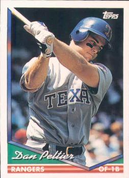 1994 Topps Dan Peltier # 441 Texas Rangers