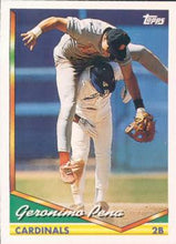 Load image into Gallery viewer, 1994 Topps Geronimo Pena # 444 St. Louis Cardinals
