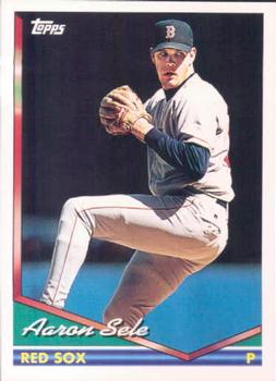 1994 Topps Aaron Sele # 445 Boston Red Sox