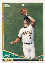 将图片加载到图库查看器，1994 Topps Jeff King # 44 Pittsburgh Pirates
