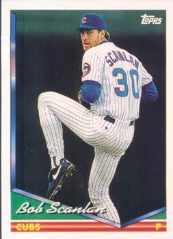 1994 Topps Bob Scanlan # 451 Chicago Cubs