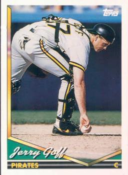 1994 Topps Jerry Goff #463 Pittsburgh Pirates