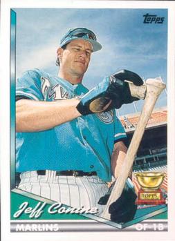 1994 Topps Jeff Conine ASR # 466 Florida Marlins