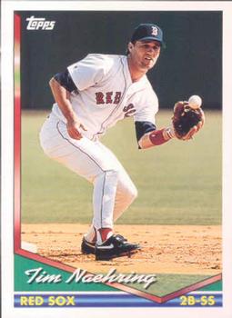 1994 Topps Tim Naehring # 474 Boston Red Sox
