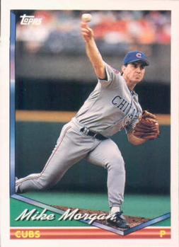 1994 Topps Mike Morgan # 479 Chicago Cubs