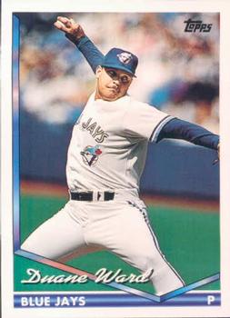 1994 Topps Duane Ward # 483 Toronto Blue Jays