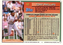 将图片加载到图库查看器，1994 Topps Tony Phillips # 48 Detroit Tigers
