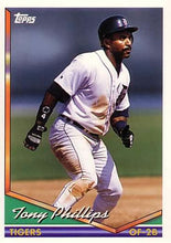 将图片加载到图库查看器，1994 Topps Tony Phillips # 48 Detroit Tigers
