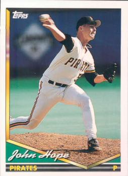 1994 Topps John Hope RC # 491 Pittsburgh Pirates
