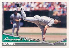 将图片加载到图库查看器，1994 Topps Armando Reynoso # 49 Colorado Rockies
