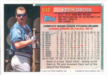 Load image into Gallery viewer, 1994 Topps Kevin Gross # 516 Los Angeles Dodgers
