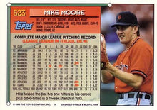 Load image into Gallery viewer, 1994 Topps Mike Moore # 523 Detroit Tigers
