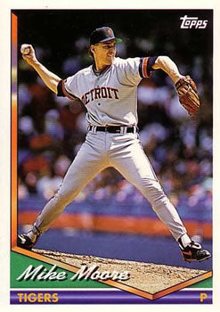 1994 Topps Mike Moore # 523 Detroit Tigers