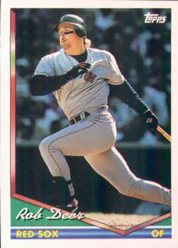 1994 Topps Rob Deer # 531 Boston Red Sox