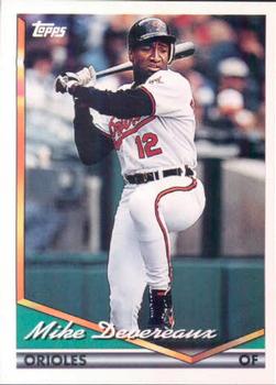 1994 Topps Mike Devereaux # 534 Baltimore Orioles