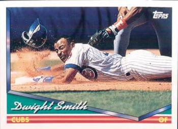 1994 Topps Dwight Smith # 536 Chicago Cubs