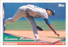 Load image into Gallery viewer, 1994 Topps Ramon Martinez # 545 Los Angeles Dodgers
