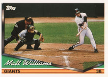 Load image into Gallery viewer, 1994 Topps Matt Williams # 550 San Francisco Giants
