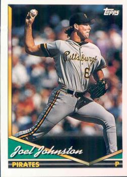 1994 Topps Joel Johnston # 557 Pittsburgh Pirates