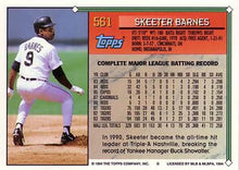 Load image into Gallery viewer, 1994 Topps Skeeter Barnes # 561 Detroit Tigers
