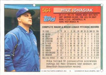 Load image into Gallery viewer, 1994 Topps Mike Ignasiak # 564 Milwaukee Brewers
