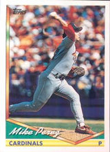Load image into Gallery viewer, 1994 Topps Mike Perez # 567 St. Louis Cardinals
