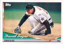 将图片加载到图库查看器，1994 Topps David Segui # 571 Baltimore Orioles
