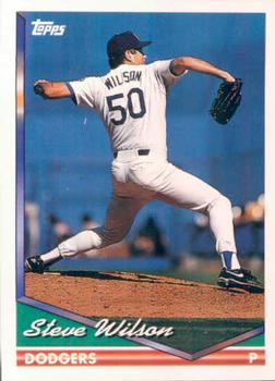 1994 Topps Steve Wilson # 573 Los Angeles Dodgers