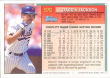 Load image into Gallery viewer, 1994 Topps Darrin Jackson # 576 New York Mets
