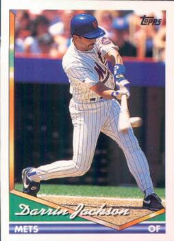 1994 Topps Darrin Jackson # 576 New York Mets