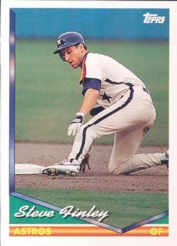 1994 Topps Steve Finley # 580 Houston Astros